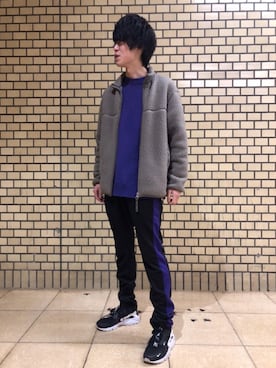 やまーさんさん（メンズ・177cm）の冬コーディネート