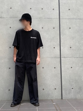 「Hender Scheme（エンダースキーマ）のアイテム（帽子）」を使った、やぎちゃんさん（メンズ・171cm）の夏コーディネート
