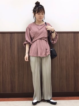 「アイテム（ブレスレット）」を使った、aiさん（レディース・162cm）の夏コーディネート