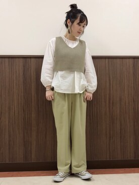 「Right-on（ライトオン）のアイテム（アンサンブル）」を使った、aiさん（レディース・162cm）の夏コーディネート
