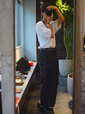 rumさん（メンズ・177cm）の夏コーディネート