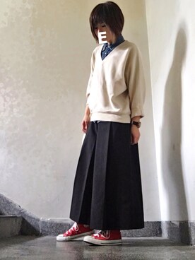 Eveさん（レディース・160cm）の冬コーディネート