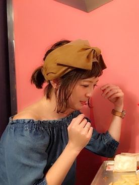 yumi**さん（レディース・160cm）の夏コーディネート