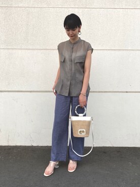 キノモトさん（レディース・167cm）の夏コーディネート