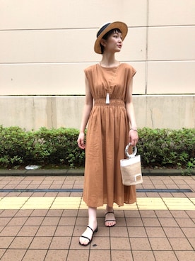 キノモトさん（レディース・167cm）の夏コーディネート