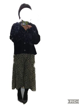 けーさん（レディース・159cm）の冬コーディネート