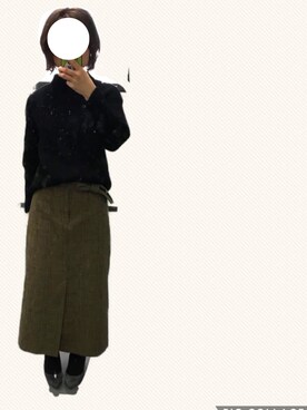 けーさん（レディース・159cm）の冬コーディネート