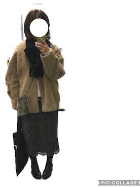 けーさん（レディース・159cm）の冬コーディネート