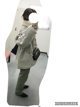 けーさん（レディース・159cm）の冬コーディネート