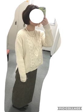 けーさん（レディース・159cm）の冬コーディネート