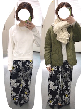 けーさん（レディース・159cm）の冬コーディネート