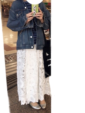 けーさん（レディース・159cm）の春コーディネート