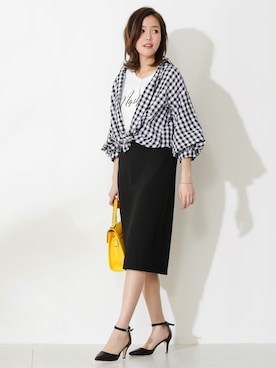 「マリン」｜SocialGIRLさん（レディース・167cm）の春コーディネート