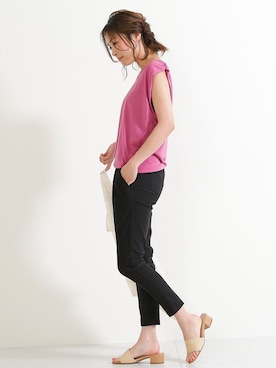 「Social GIRL（ソーシャルガール）のアイテム」を使った、SocialGIRLさん（レディース・167cm）の夏コーディネート