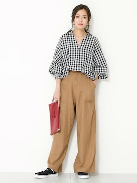 SocialGIRLさん（レディース・167cm）の夏コーディネート