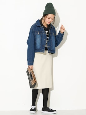 「シンプルおしゃれが好き」｜SocialGIRLさん（レディース・167cm）の秋コーディネート