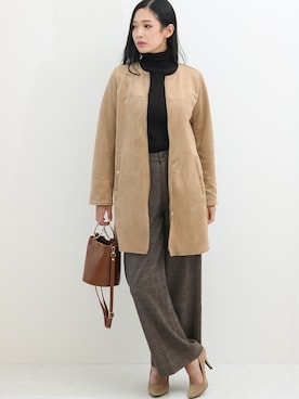 「シンプルおしゃれが好き」｜SocialGIRLさん（レディース・170cm）の秋コーディネート