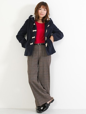 ショートダッフルコートを使った人気ファッションコーディネート Wear ショートダッフルコートを使った人気ファッションコーディネート Wear