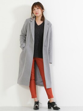 SocialGIRLさん（レディース・167cm）の冬コーディネート