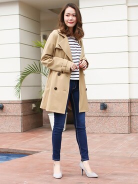 SocialGIRLさん（レディース・167cm）の春コーディネート