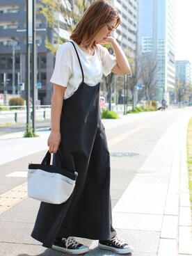 「Social GIRL（ソーシャルガール）のアイテム」を使った、SocialGIRLさん（レディース・160cm）の春コーディネート