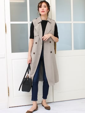 SocialGIRLさん（レディース・167cm）の春コーディネート
