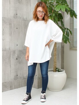 「Social GIRL（ソーシャルガール）のアイテム」を使った、SocialGIRLさん（レディース・160cm）の秋コーディネート