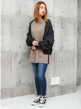 「ootd」｜SocialGIRLさん（レディース・160cm）の秋コーディネート