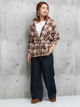 「ootd」｜SocialGIRLさん（レディース・160cm）の冬コーディネート