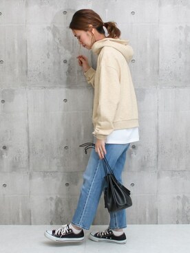 SocialGIRLさん（レディース・160cm）の春コーディネート