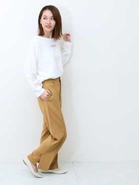 「Social GIRL（ソーシャルガール）のアイテム」を使った、SocialGIRLさん（レディース・164cm）の春コーディネート