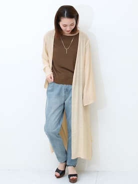 「アイテム（その他アウター）」を使った、SocialGIRLさん（レディース・164cm）の夏コーディネート