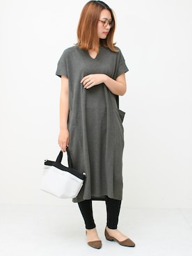 「ワッフル」｜SocialGIRLさん（レディース・160cm）の夏コーディネート