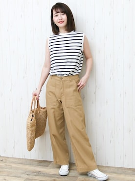 「Social GIRL（ソーシャルガール）のアイテム」を使った、SocialGIRLさん（レディース・164cm）の夏コーディネート