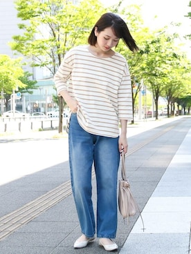 「Social GIRL（ソーシャルガール）のアイテム」を使った、SocialGIRLさん（レディース・164cm）の秋コーディネート