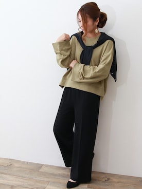 「Social GIRL（ソーシャルガール）のアイテム」を使った、SocialGIRLさん（レディース・160cm）の秋コーディネート
