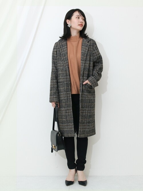 Socialgirlsocialgirlさんのチェスターコートを使ったコーディネート Zozotown