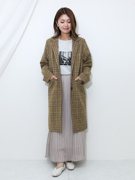 「Social GIRL（ソーシャルガール）のアイテム」を使った、SocialGIRLさん（レディース・160cm）の秋コーディネート