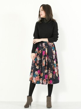 SocialGIRLさん（レディース・167cm）の冬コーディネート