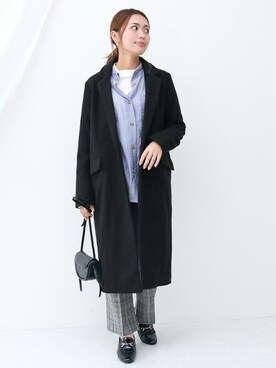 SocialGIRLさん（レディース・160cm）の冬コーディネート