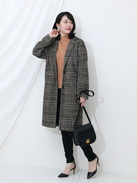 SocialGIRLさん（レディース・164cm）の冬コーディネート