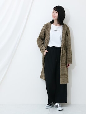 SocialGIRLさん（レディース・164cm）の冬コーディネート