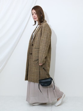 SocialGIRLさん（レディース・160cm）の冬コーディネート