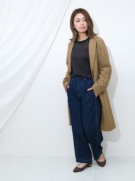 SocialGIRLさん（レディース・160cm）の春コーディネート