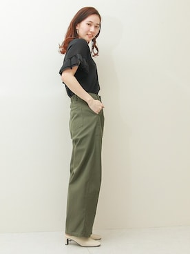 「ワッフル」｜SocialGIRLさん（レディース・164cm）の春コーディネート