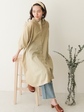 SocialGIRLさん（レディース・164cm）の夏コーディネート