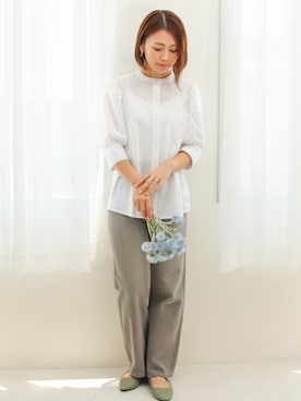 「ストレートデニム」｜SocialGIRLさん（レディース・160cm）の夏コーディネート