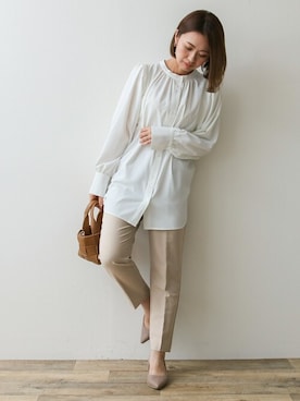 「シンプルおしゃれが好き」｜SocialGIRLさん（レディース・160cm）の秋コーディネート