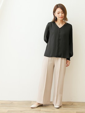 SocialGIRLさん（レディース・160cm）の秋コーディネート