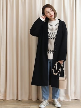 SocialGIRLさん（レディース・160cm）の秋コーディネート